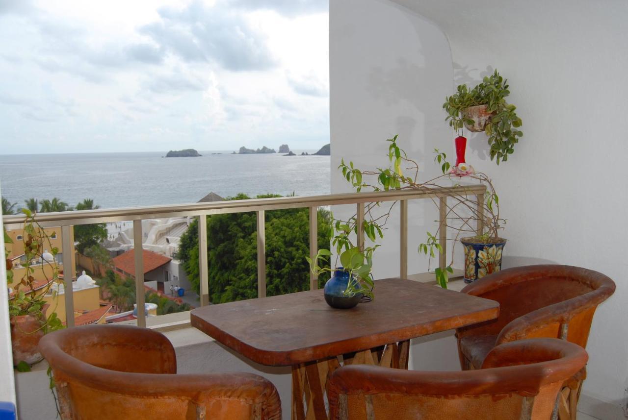 Enna Inn Ixtapa Departamentos Vista Al Mar ภายนอก รูปภาพ